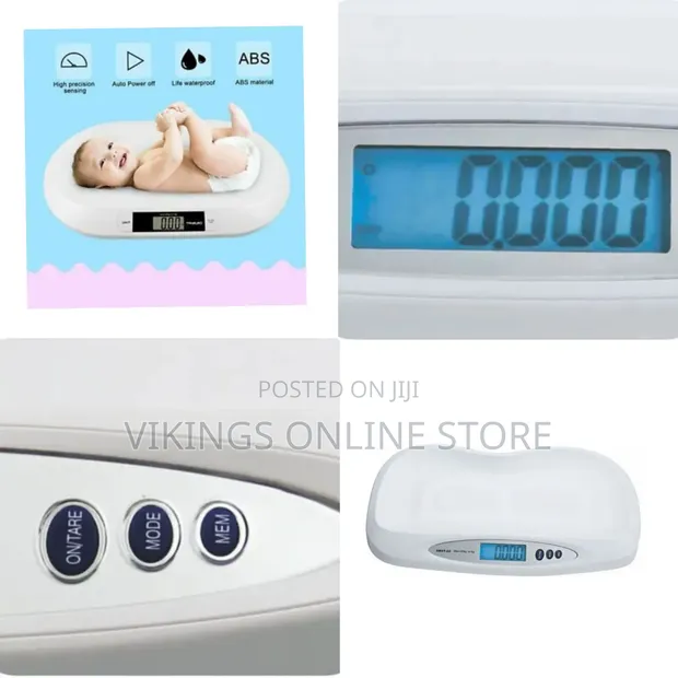 Electronic Baby Weighing Scale EBST-20, White - 1