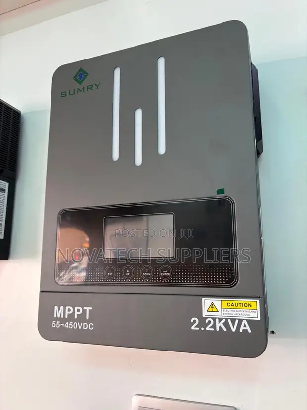 SUMRY RS-2200 Hybrid Inverter with 80A MPPT Solar Controller - 1