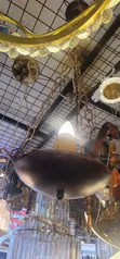 Bronze Bowl Pendant Light - 1