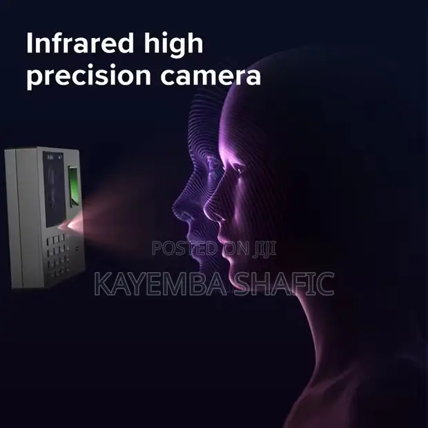 Deli S161 Biometric Fingerprint & Face Attendance Machine - 1