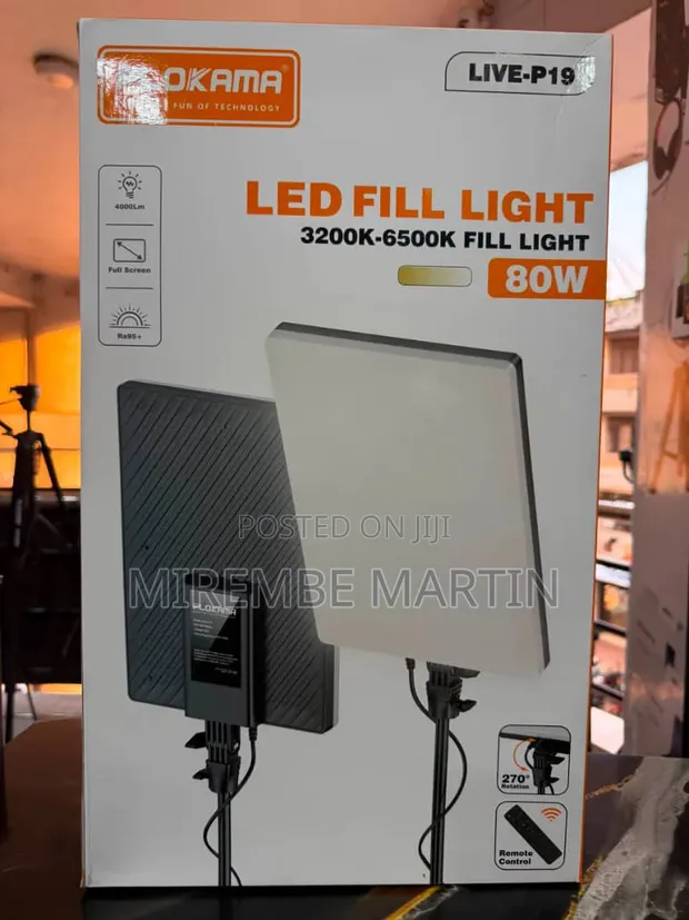 Plokama 80W LED Fill Light (No RGB) - 1