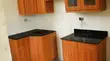 Polished Black Pearl Granite Countertops - 2
