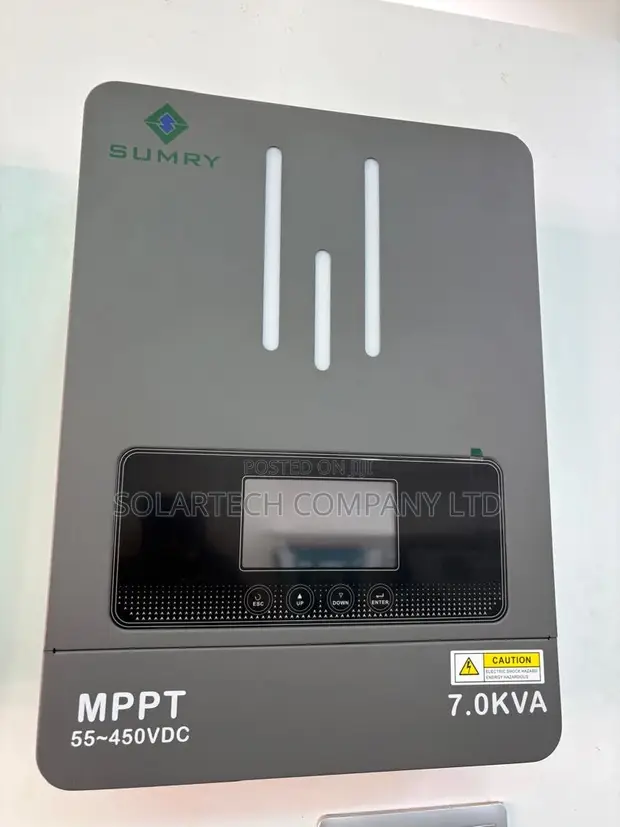 Reliable SUMRY 7000VA 48V Hybrid Solar Inverter - 1
