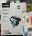 UGREEN Nexode Pro 65W GaN Fast Charger with Retractable Cable - 1