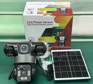Solar Quad-Lens 12MP PTZ Security Camera