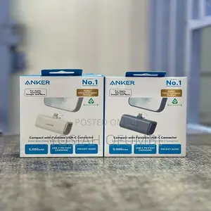 Anker Nano Powerbank (22.5W, 5000mAh, Built-in USB-C)