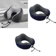 Memory Foam Travel Pillow for Neck Support - 2