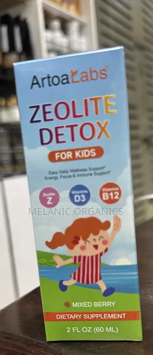 Zeolite Detox for Kids Liquid - B12 & D