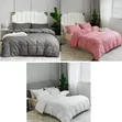 6x6 Embroidery Fabric Duvet Cover Set - Soft Microfiber TC600 - 2