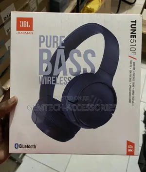 JBL Tune 510BT Bluetooth Headphones - Blue