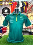 Original Aston Martin Aramco F1 Team Replica Polo Shirt - 2
