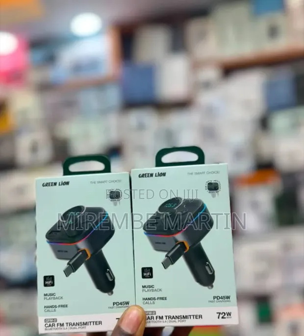 Green Lion GFM-2 Car FM Transmitter - 1