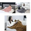 200x230cm Large Reversible Sherpa Fleece Blanket - 1