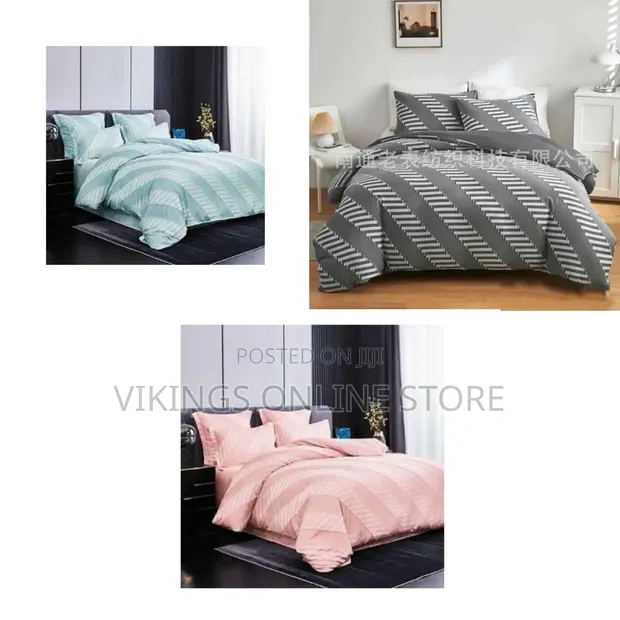 6 Piece Jacquard Comforter Set (6x6 ft) - 1