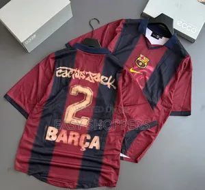 Limited-Edition Cactus Jack FC Barcelona Retro 2000-2001 Jersey