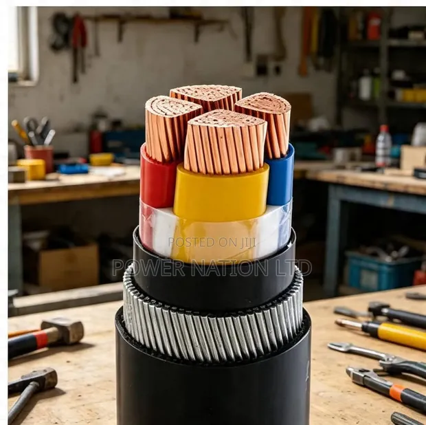 120mm 4 Core Total Copper Armored Underground Cable - 1