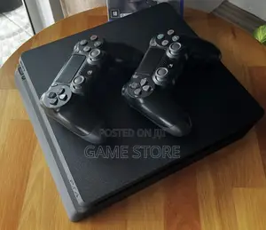 PS4 Slim Console with 12 Games & 2 Controllers