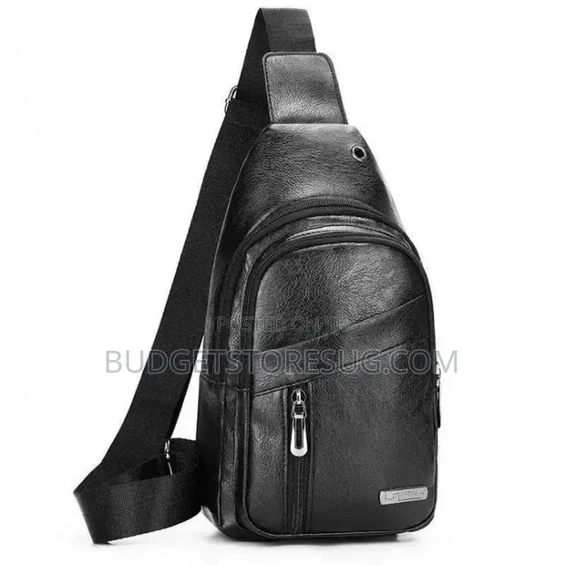 Premium PU Leather Shoulder Crossbody Backpack - 1
