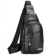 Premium PU Leather Shoulder Crossbody Backpack - 1