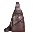Goodpatner Leather Chest Bag - Brown - 1