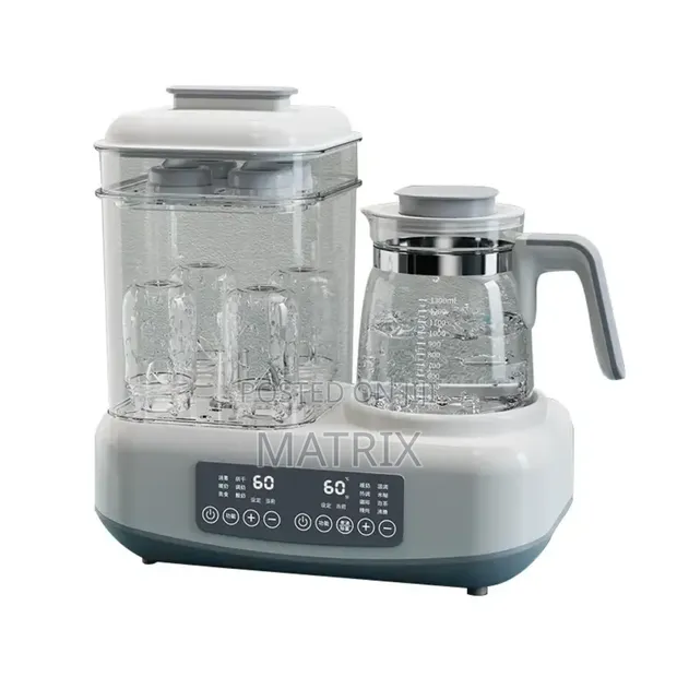 Multifunctional Baby Bottle Sterilizer, Warmer & Steamer - 1