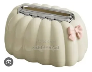 Elegant Ribbed Tissue Box / Napkin Dispenser