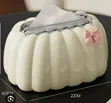 Elegant Ribbed Tissue Box / Napkin Dispenser - 2