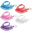 3m Portable Elastic Clothesline with 12 Windproof Pegs - 1