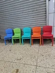Cute Animal Design Kids Plastic Chairs - 2