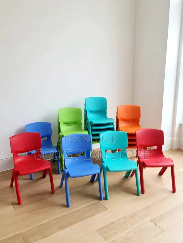 Kids Plastic Chairs - Brand New - 1