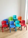 Kids Plastic Chairs - Brand New - 1