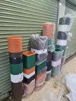 Square/Round Plastic Flower Pots - 2