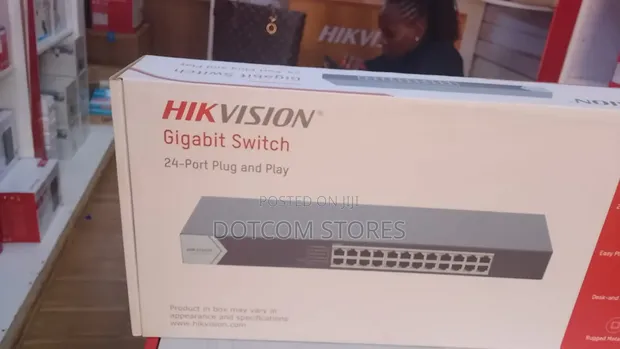 Hikvision 24-Port Gigabit Unmanaged Switch - 1