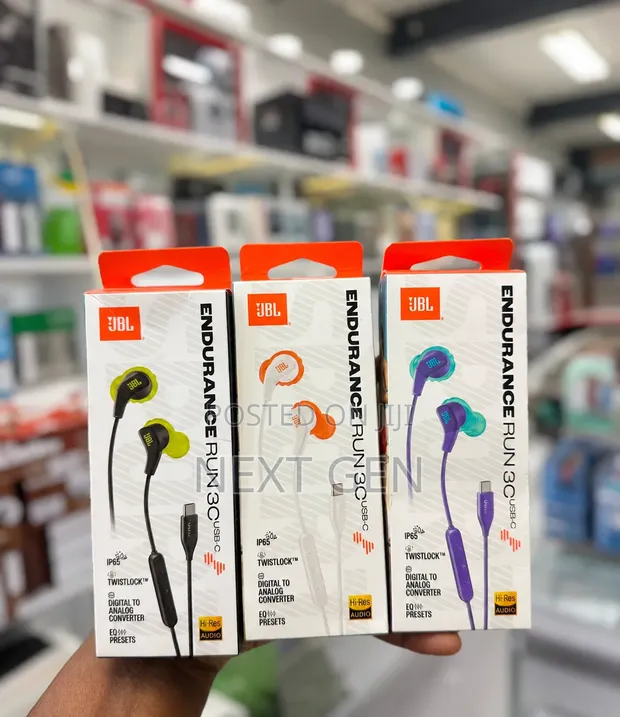 JBL Endurance Run 3C Wired Earphones - 1