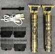 Vintage T9 Professional Hair Clipper & Beard Trimmer - Gold - 1