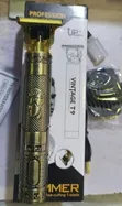 Vintage T9 Professional Hair Clipper & Beard Trimmer - Gold - 2