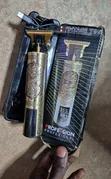 Vintage T9 Professional Hair Clipper & Beard Trimmer - Gold - 4