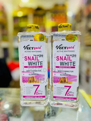 Veetgold Active Whitening Snail White Miracle Oil 1000ml