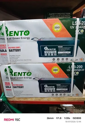 High Performance SMF Lento Battery 200Ah/12V