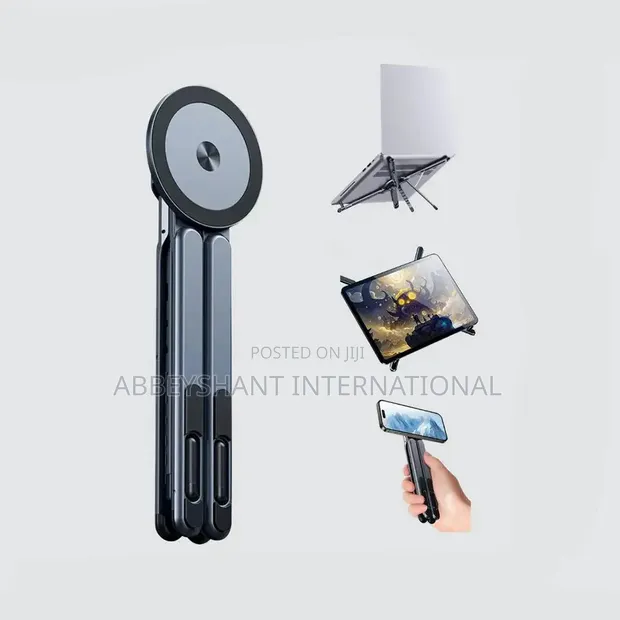 Jmary MS-99 Magnetic Laptop Stand/Tablet Holder/Tripod - 1