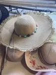 Ladies Adire Beach Hats - 1