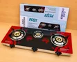 PIXEL 3-Burner Glass Gas Stove - Automatic Ignition - 2