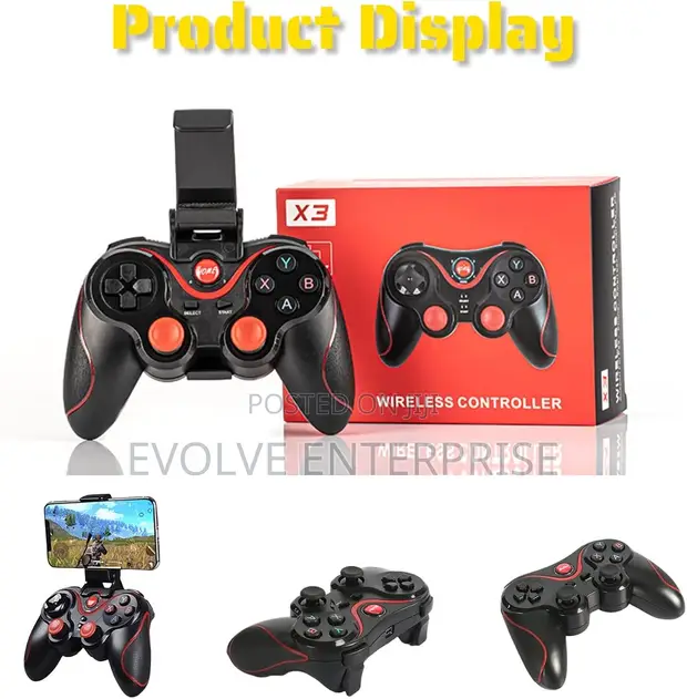 X3 Wireless Gaming Controller for Mobile, TV, Computer - 1
