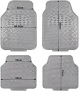 Aluminium Universal Car Floor Mat Set - 3