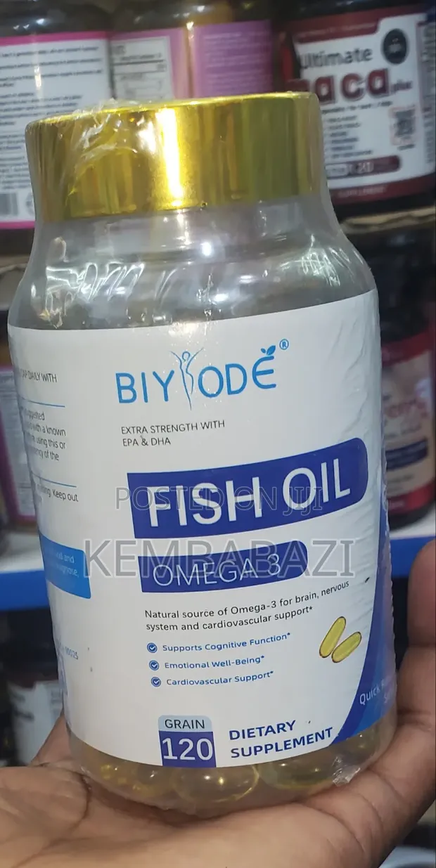 BIYODE Brand Fish Oil Omega 3 Dietary Supplement - 1