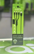 Oraimo Duraline 4 60W 3-in-1 Fast Charging Cable | Original - 1