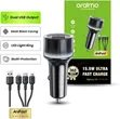 Oraimo Car Charger with 3-in-1 USB Cable - 4