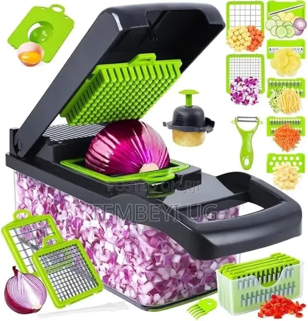 Multifunctional 13-in-1 Vegetable Food Chopper - 1