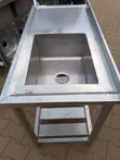 Commercial Single Sink with Tray - 1