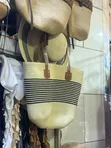 Summer Woven Bag and Hat Set - 1